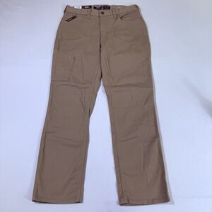 NWT Ariat Rebar M4 Work Pants 33x32 Field Khaki DuraStretch Relaxed Straight Leg